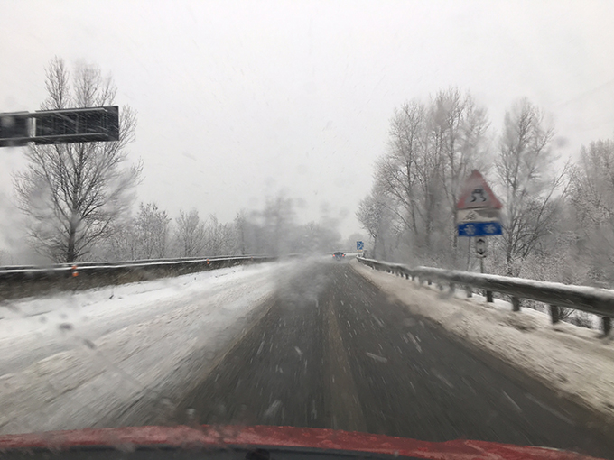 Cavallirio, due feriti a causa della neve