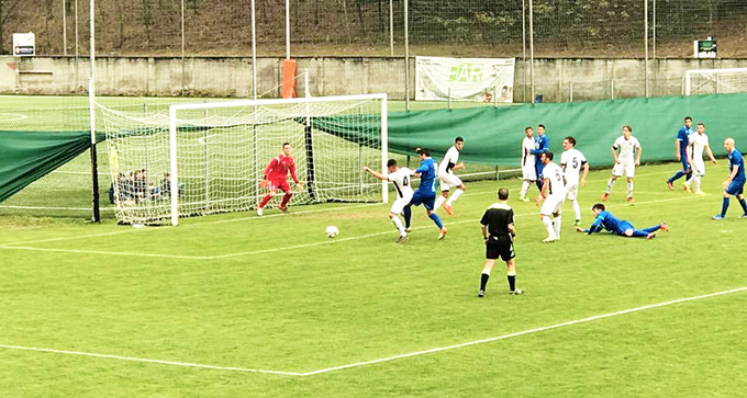 Gozzano sconfitto a Inveruno 3-1
