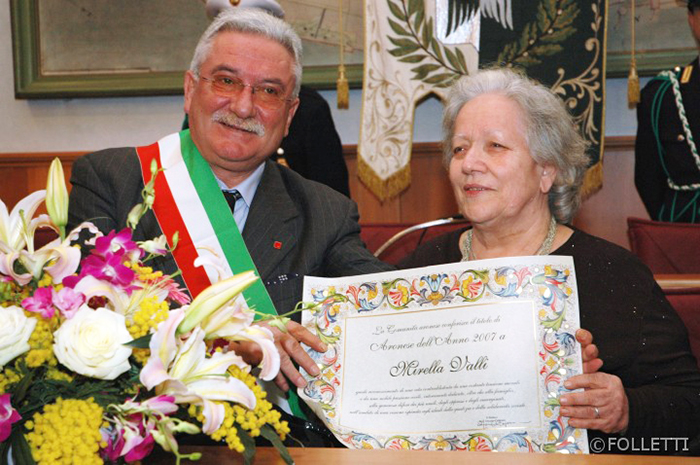 E' morta Mirella Valli, ex presidente della Consulta femminile. E' stata “aronese dell'anno”