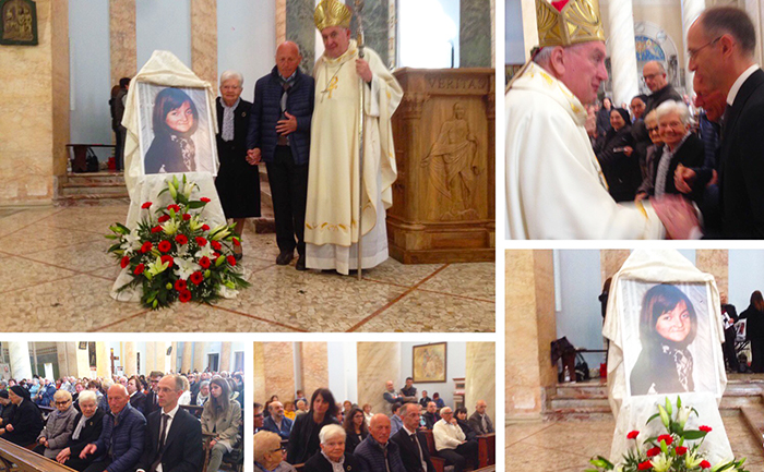 Messa di ringraziamento per la venerabile Daniela Zanetta col vescovo. Video e fotogallery