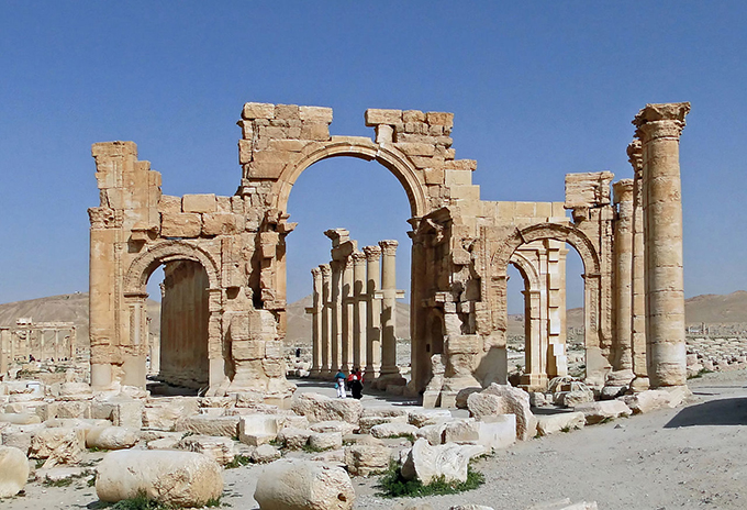 L'arco di Palmira svetterà in centro Arona 