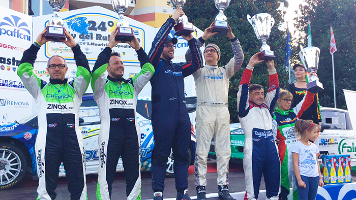 Rally del Rubinetto:premiazioni per Miele, Caffoni e Patera. Videointerviste