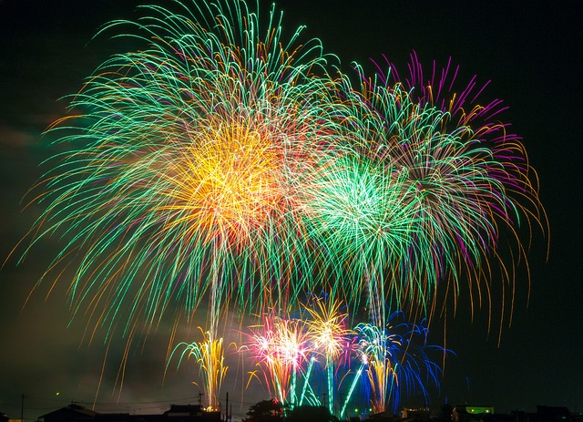 fuochi artificio