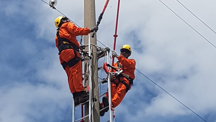 Enel ha avviato il monitoraggio in elicottero delle linee elettriche nel Quadrante
