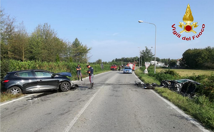E' morto l'automobilista coinvolto nell'incidente a Fontaneto