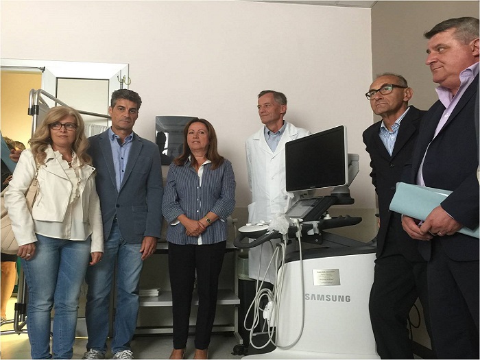 Ecografo di ultima generazione donato da tre associazioni al “Santissima Trinità”