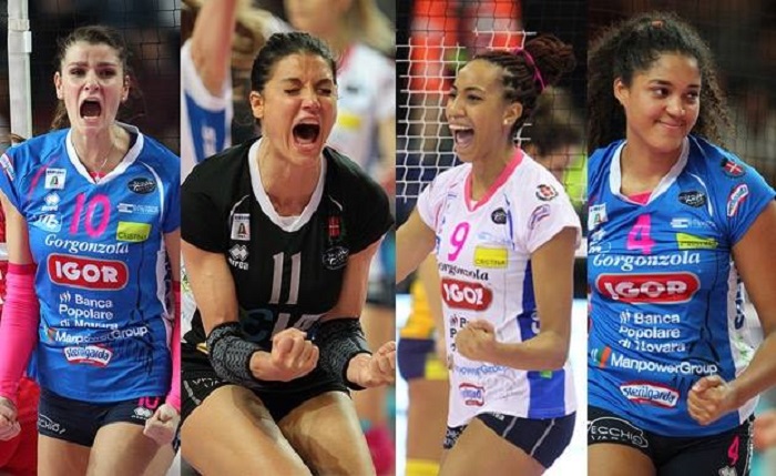 Igor Volley: confermate Sansonna, Chirichella, Bonifacio e Plak