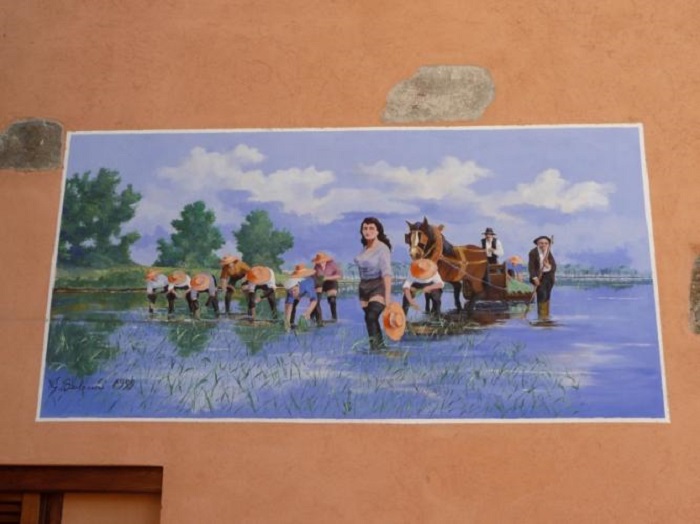 Gastone Moschin sarà nei murales di Legro Paese dipinto per il 20° di fondazione
