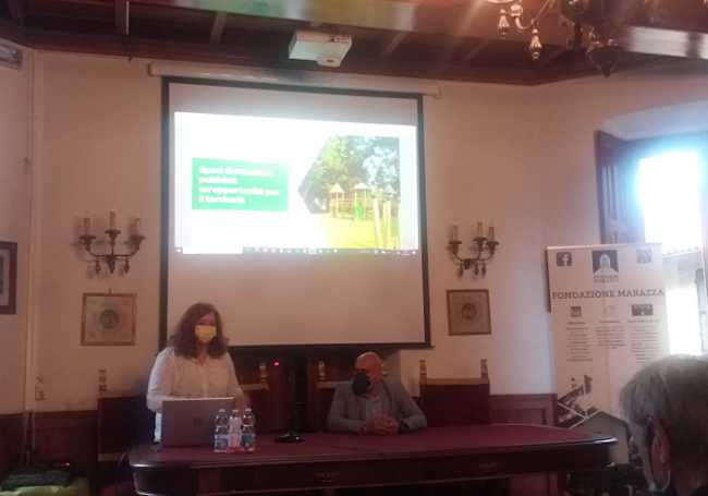 Borgomanero presentazione lavori parchi