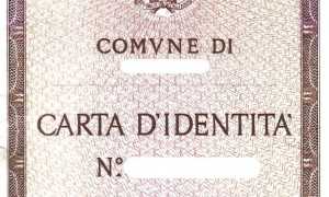Carta identita italiana