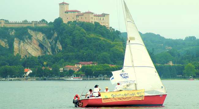 Goletta Laghi rocca Arona