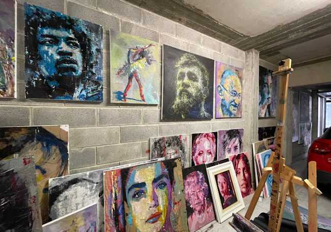 Luca Andrian quadri Suno