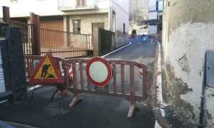 borgo cedimento strada