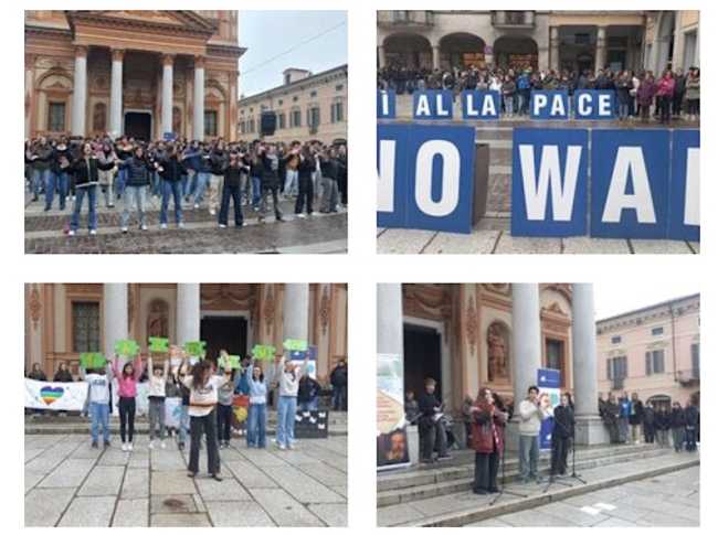 borgomanero flash mob per la pace 25