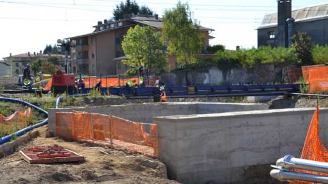 borgomanero lavori sottopasso