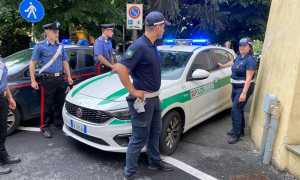 carabinieri e polizia locale borgosesia