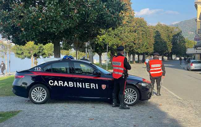 carabinieri omegna lungolago