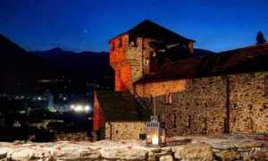 castello vogona notte