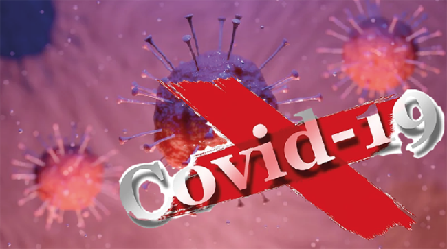 covid 19 virus rosso