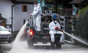 disinfezione strade premosello