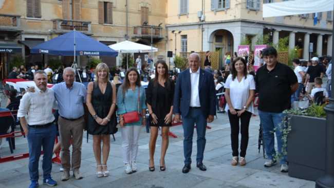 gozzano inaugurazione piazza matteotti