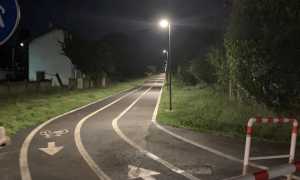 gozzano luci ciclabile