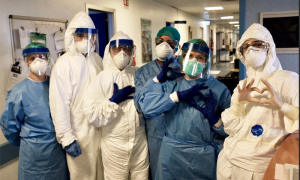 infermieri protezione sanitari covid