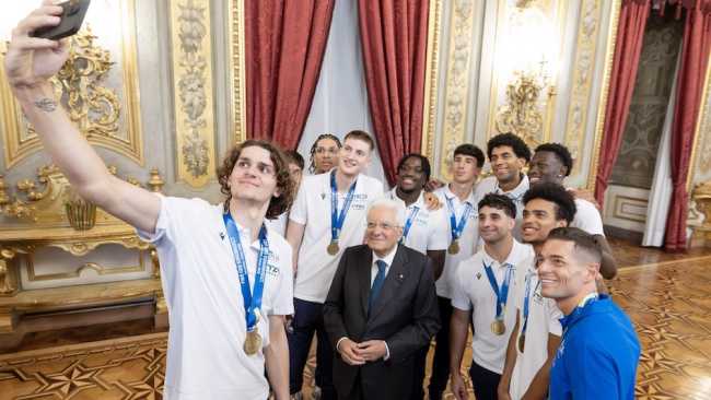 mattarella nazionale maschile basket u20