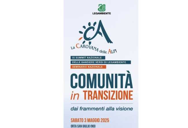 orta bandiere verdi legambiente present