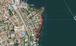 pista skate arona mappa