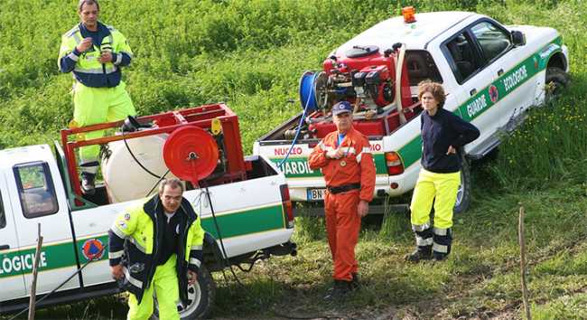protezione civile pick up