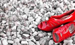scarpe rosse
