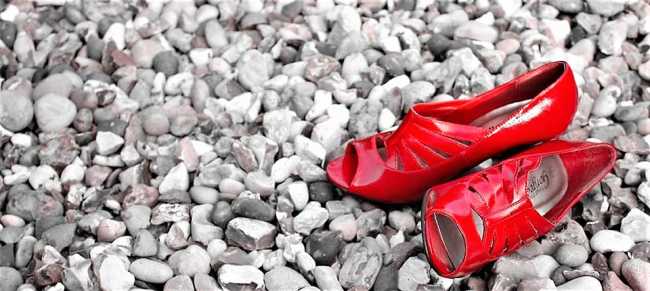 scarpe rosse