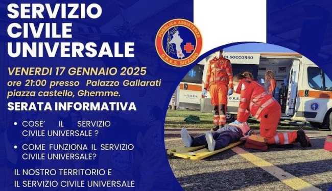 serata informativa servizio civile