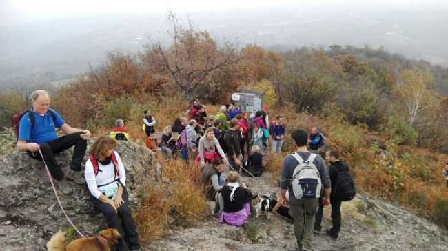 un momento della camminata
