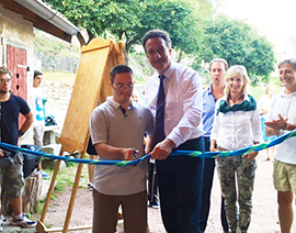 b gusmeroli inaugurazione disabili