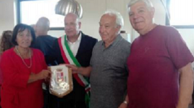 consegna gagliardetto amatrice