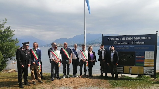 san maurizio issata bandiera blu