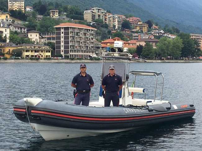 Carabinieri Battello lagodorta